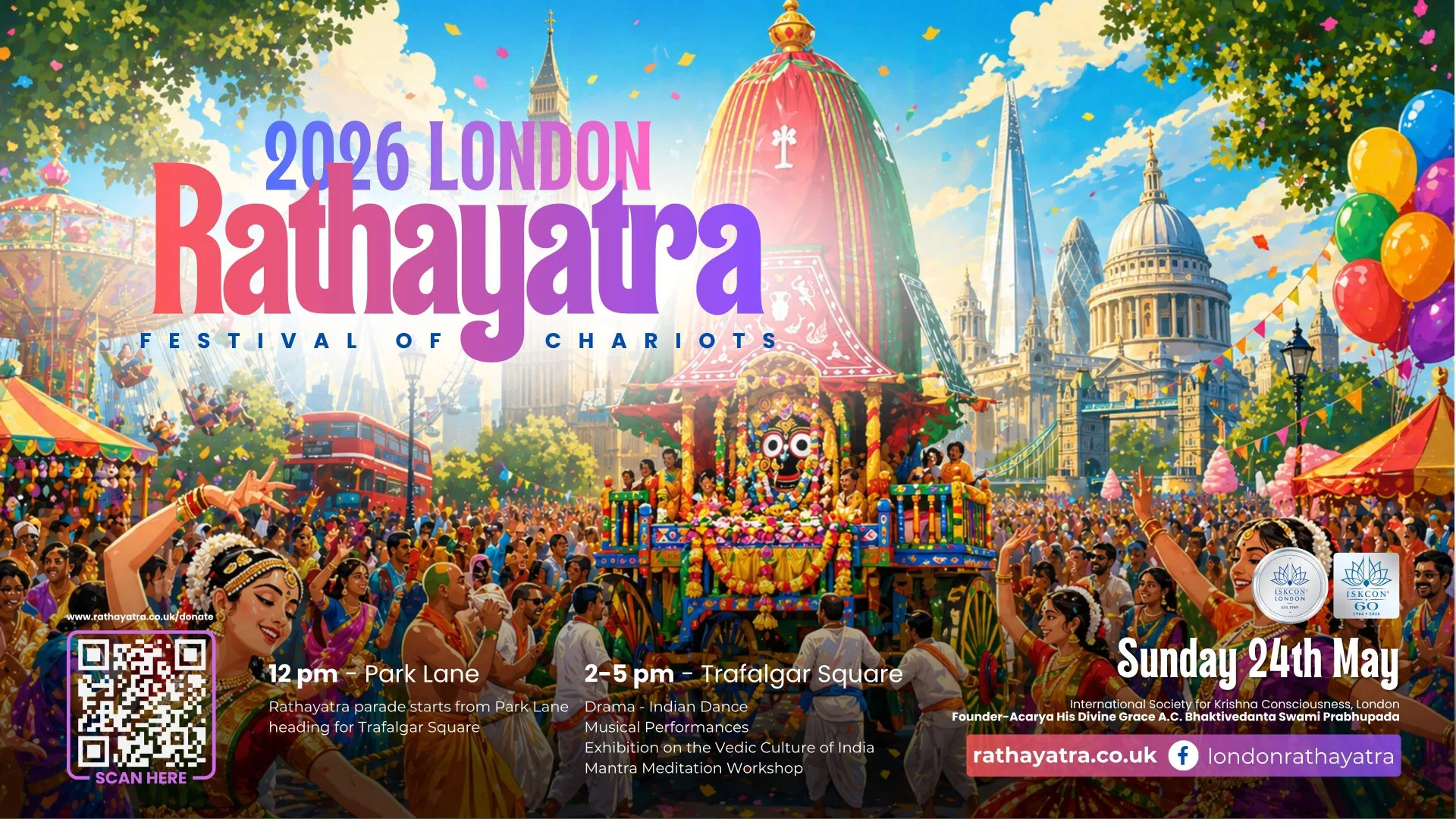 London Rathayatra 2026 – ISKCON London
